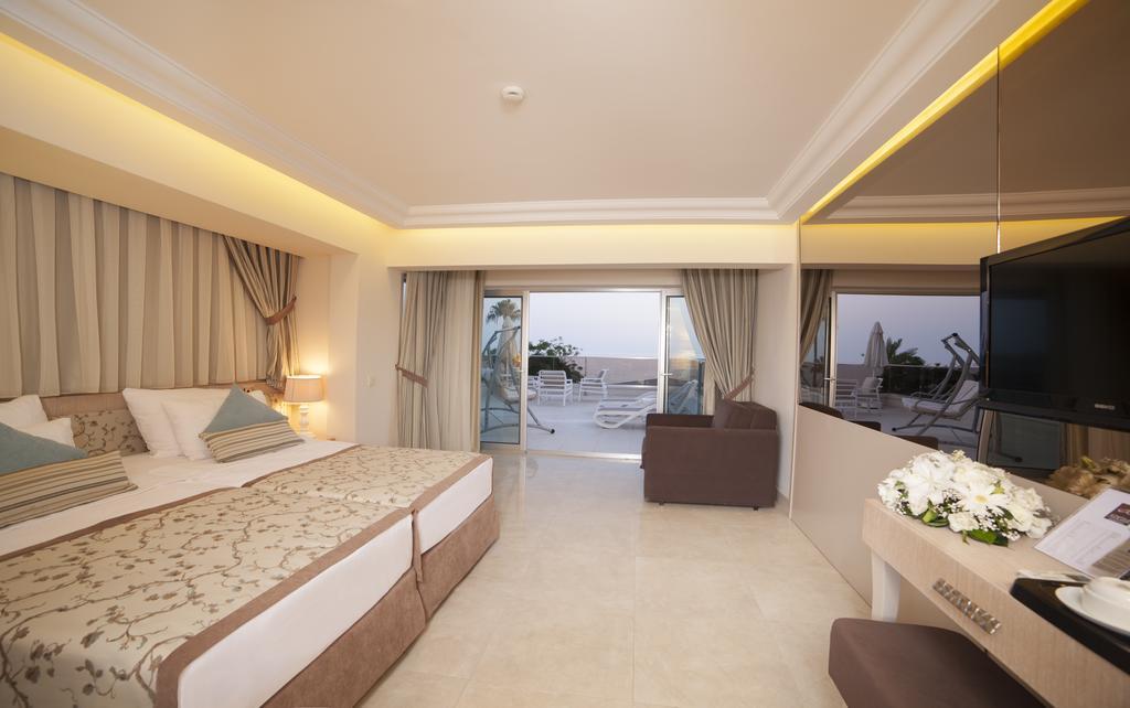 Deluxe Zweibettzimmer mit Meerblick